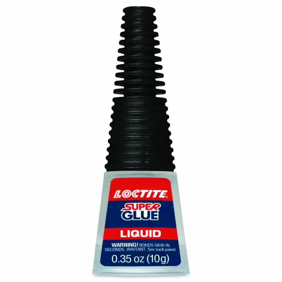 Loctite Longneck Bottle Super Glue, 0.18 oz, Dries Clear