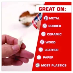 Loctite Longneck Bottle Super Glue, 0.18 oz, Dries Clear