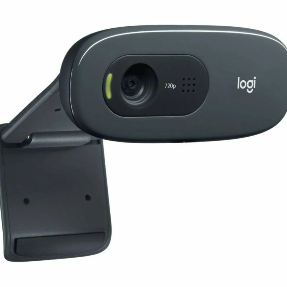 Logitech C270 HD Webcam with Noise-Reducing Mics for Video Calls