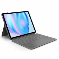 Logitech Combo Touch iPad Air 13-inch (M2, M3 & M4) (2024, 2025 & 2026) Keyboard Case - Detachable backlit keyboard, Oxford Gray