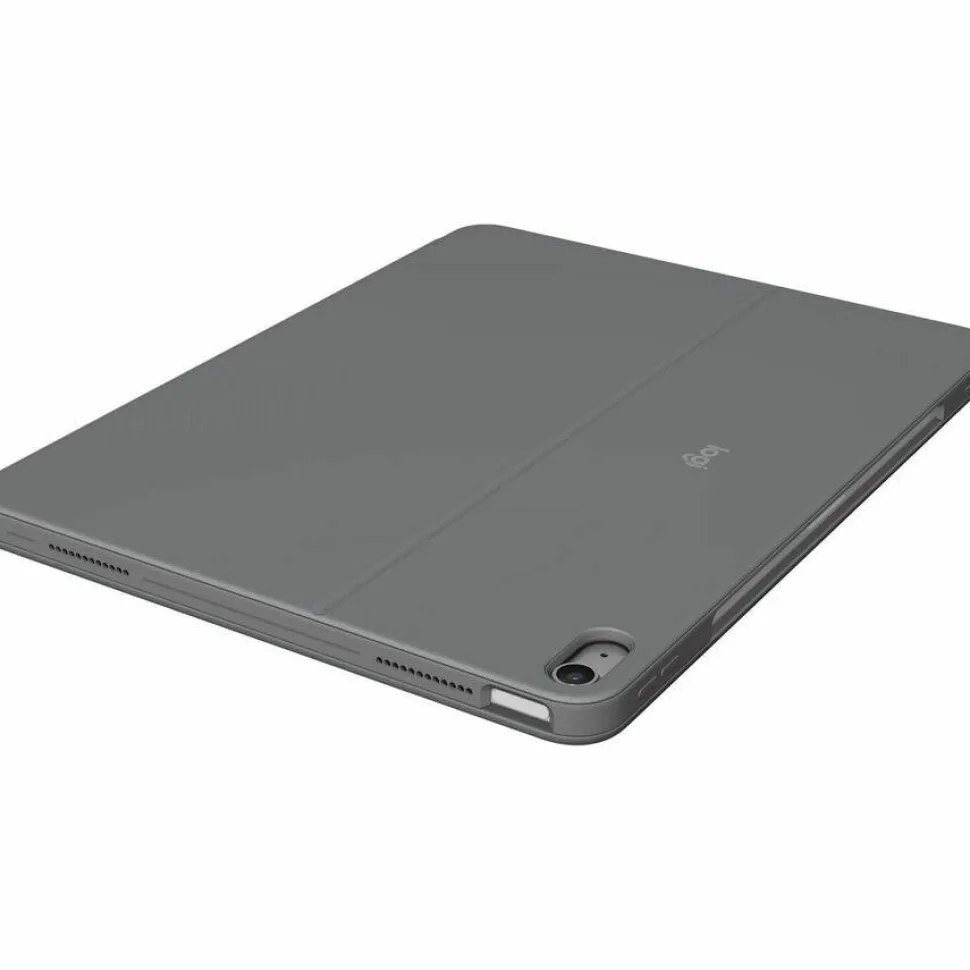 Logitech Combo Touch iPad Air 13-inch (M2, M3 & M4) (2024, 2025 & 2026) Keyboard Case - Detachable backlit keyboard, Oxford Gray