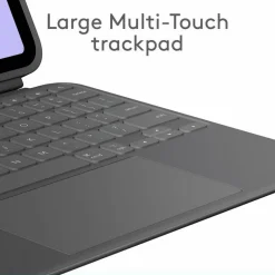 Logitech Combo Touch Keyboard Case for iPad Pro 11-inch (M4 & M5) - Detachable backlit keyboard with kickstand, comfortable typing, multi-use mode - Graphite