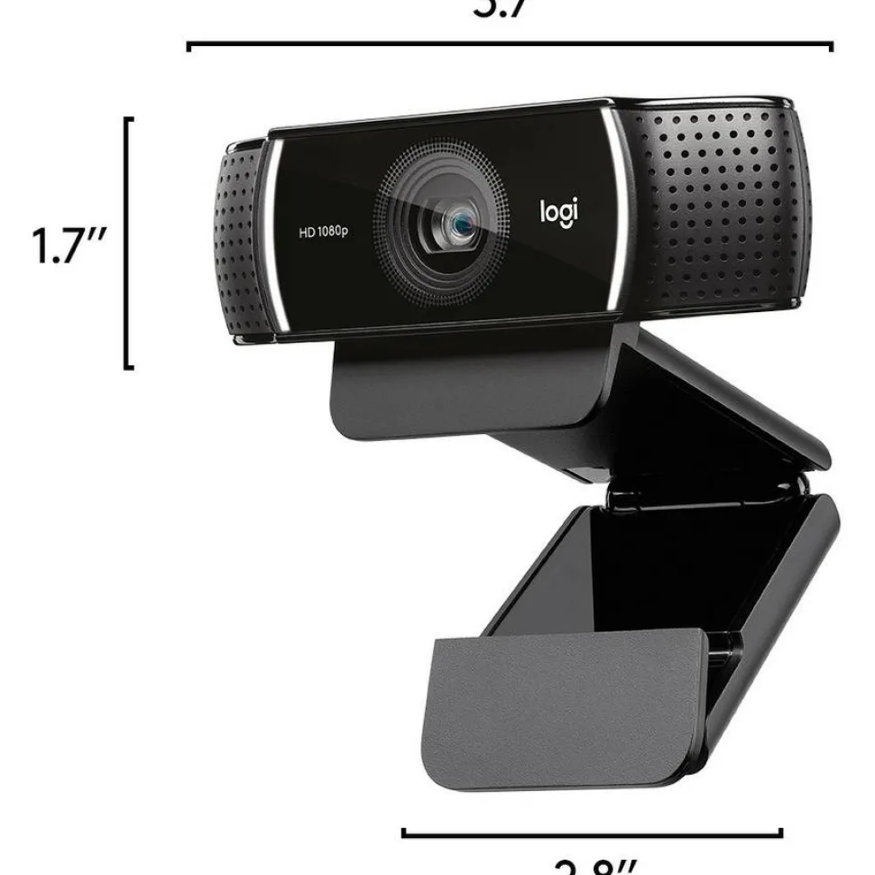 Logitech C922 Pro Stream Webcam 1080P Camera for HD Video Streaming