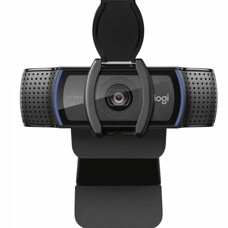 Logitech C920s Pro HD Webcam with Privacy Shutter, Black