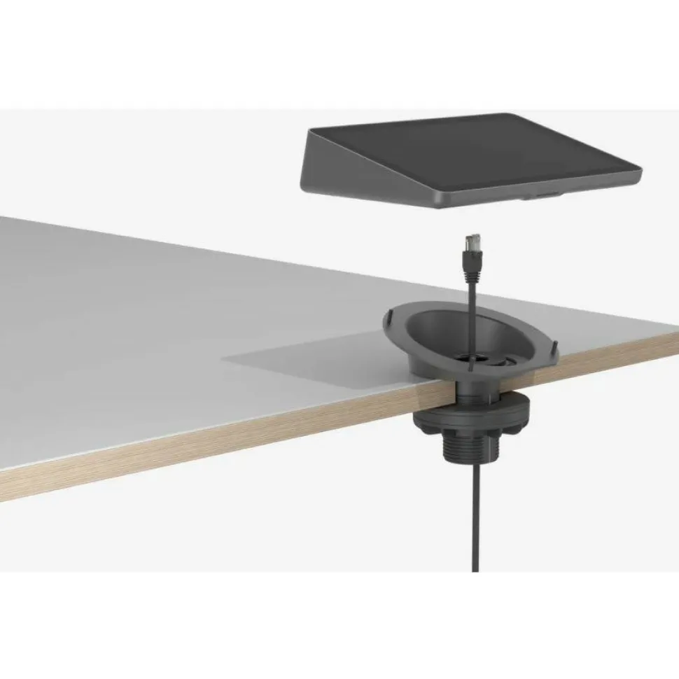 Logitech Desk Mount for Video Conferencing Touch Controller - Graphite