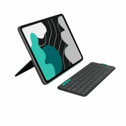 Logitech Flip Folio, Keyboard Case for iPad Pro 13-inch (M4 & M5) & iPad Air 13-inch (M2 & M3) (2024, 2025), Graphite
