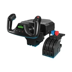 Logitech G Flight Yoke System Professional Simulation Yoke and Throttle Quadrant