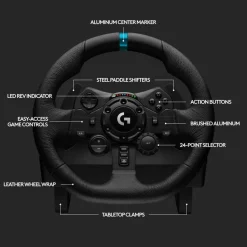 Logitech G923 Gaming Pedal/Steering Wheel