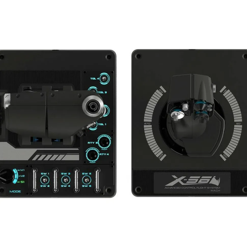 Logitech G X56 H.O.T.A.S. RGB Throttle and Stick Simulation Controller