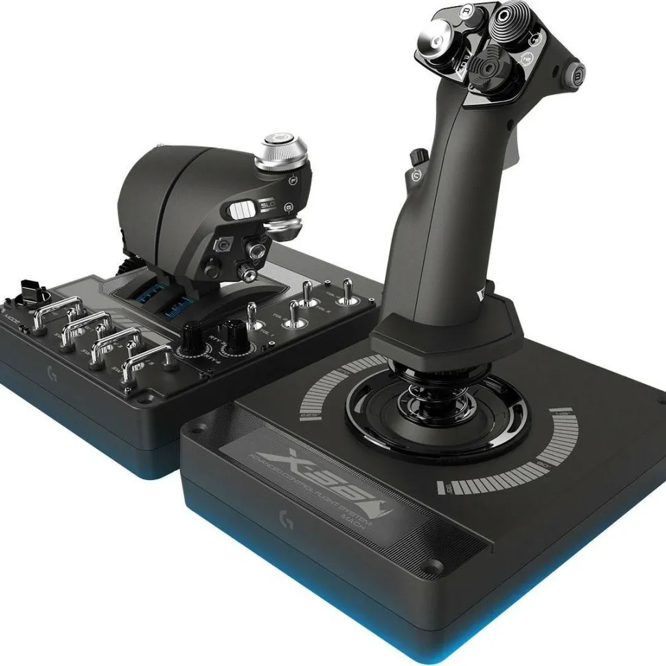 Logitech G X56 H.O.T.A.S. RGB Throttle and Stick Simulation Controller