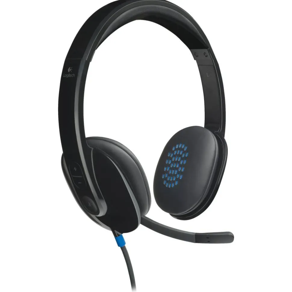 Logitech H540 USB Headset with Noise-Cancelling Mic