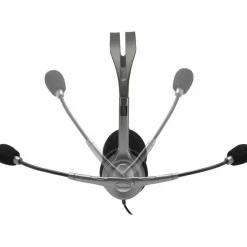 Logitech H111 Wired Headset, Stereo Headphones with Noise-Cancelling Microphone, 3.5 mm Audio Jack