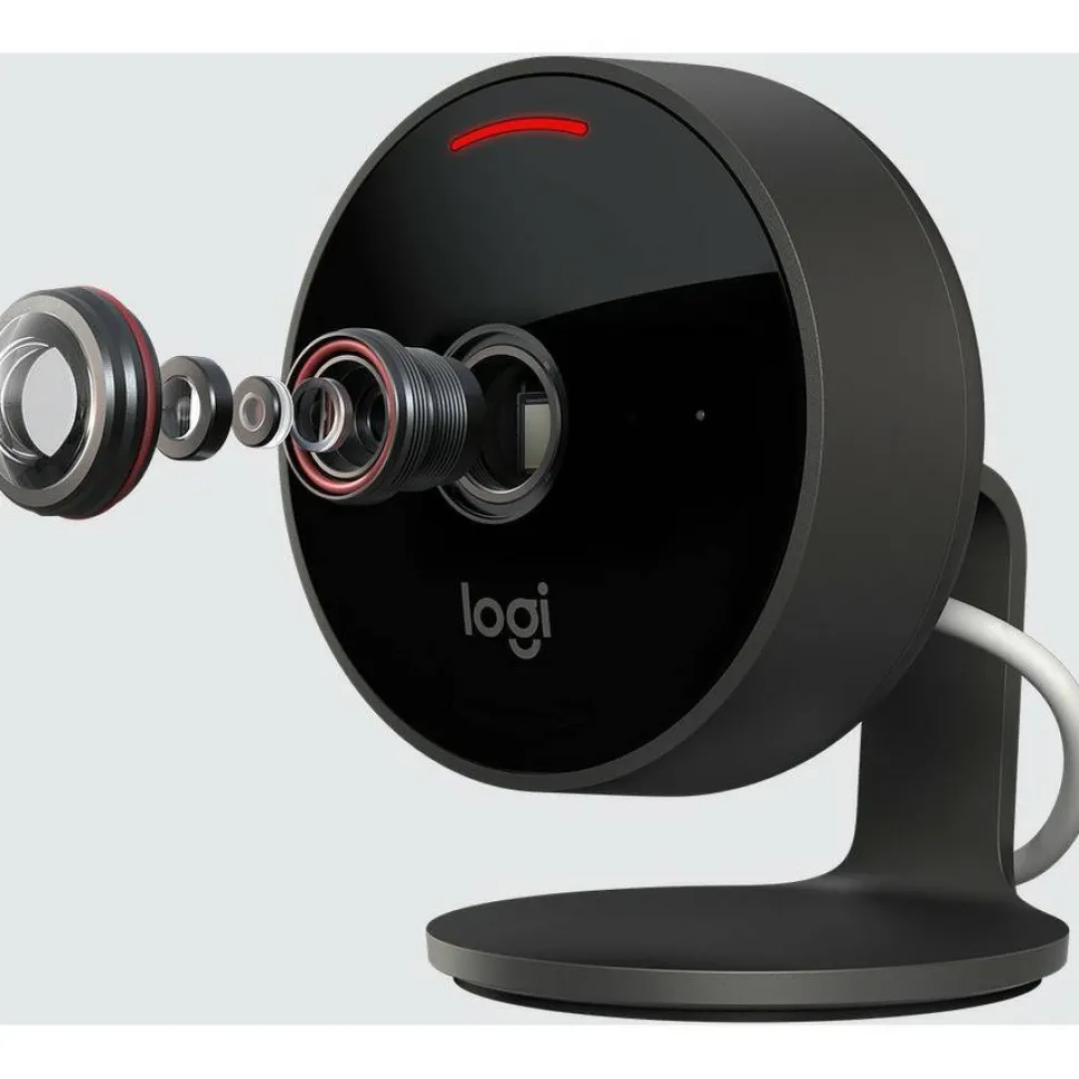 Logitech Indoor HD Network Camera - Graphite