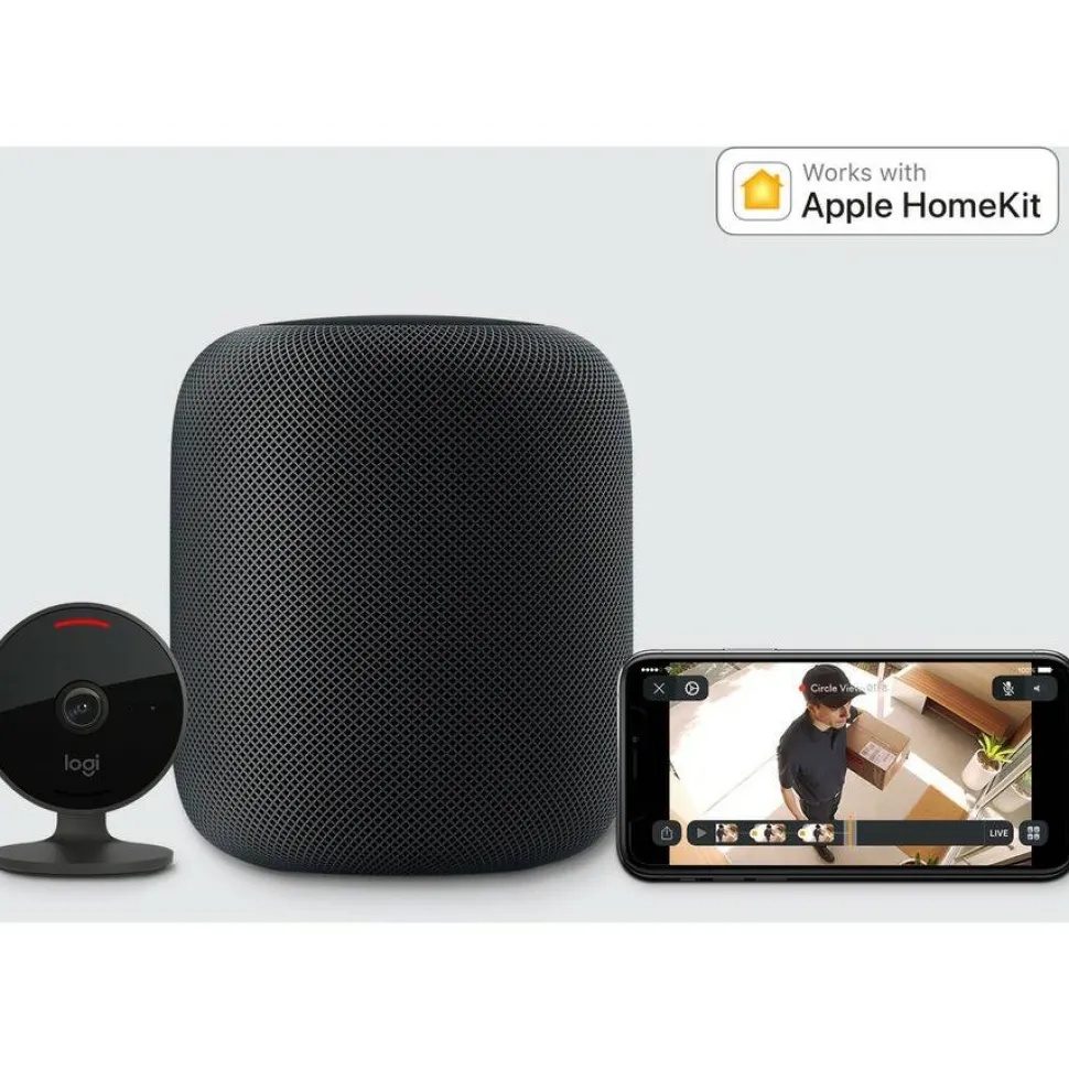 Logitech Indoor HD Network Camera - Graphite