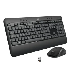 Logitech MK540 Advanced Wireless Keyboard and Mouse Combo for Windows, 2.4 GHz Unifying USB-Receiver