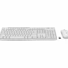 Logitech MK270 Wireless Keyboard and Mouse Combo for Windows, 2.4 GHz Wireless, Compact Mouse, 8 Multimedia and Shortcut Keys, Off-White