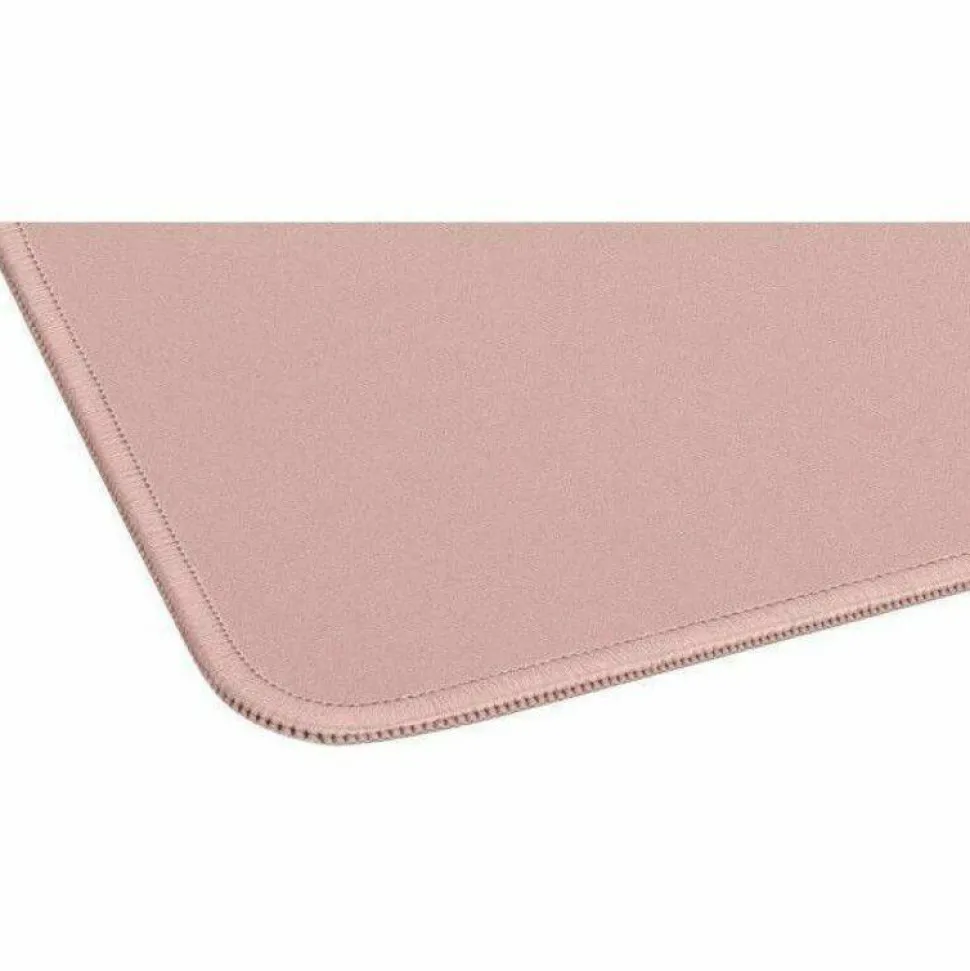 Logitech Mouse Pad - Studio Series, Computer Mouse Mat with Anti-slip Rubber Base, Spill-Resistant Surface, Darker Rose