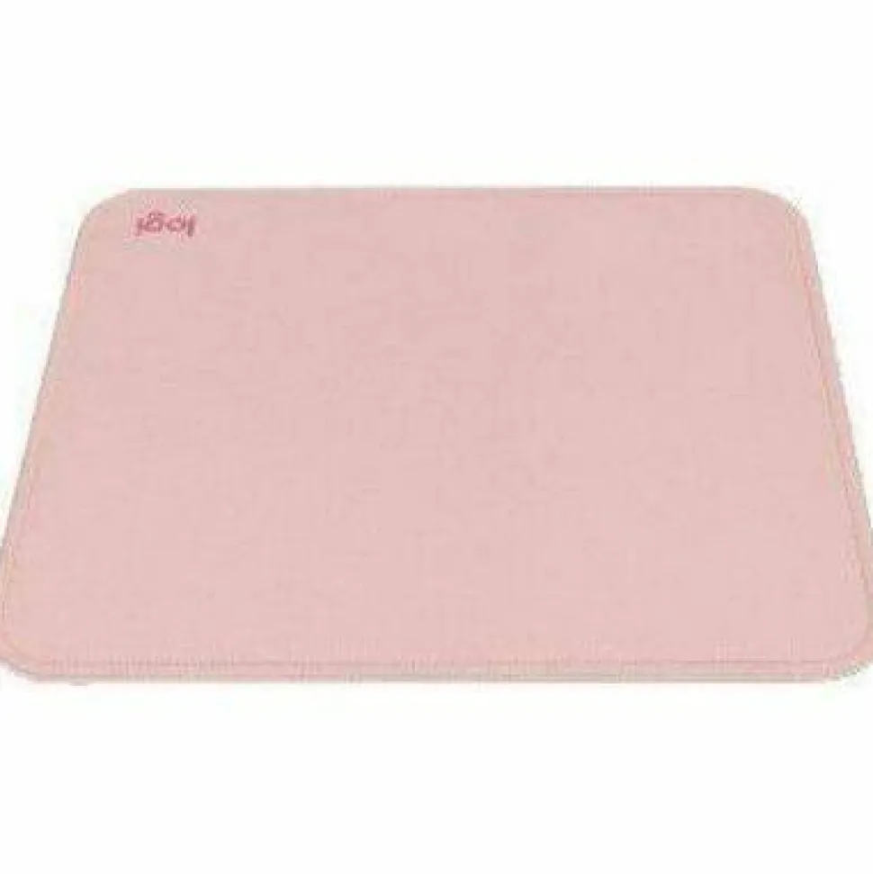 Logitech Mouse Pad - Studio Series, Computer Mouse Mat with Anti-slip Rubber Base, Spill-Resistant Surface, Darker Rose
