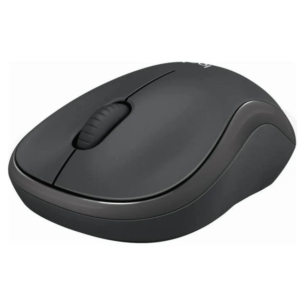 Logitech M240 Silent Bluetooth Wireless Mouse, 48% Recycled, Graphite, 910-007113