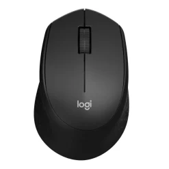 Logitech M330 SILENT Wireless Mouse, 2.4GHz with USB Nano Receiver, 1000 DPI Optical Tracking, Black