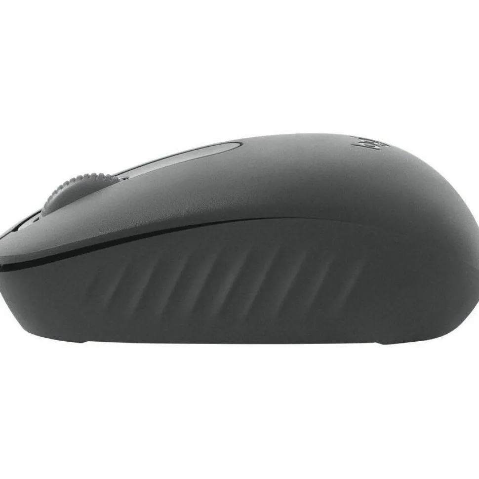 Logitech M196 Wireless Compact Mouse, Bluetooth, 12-Month Battery, Smooth Tracking, Graphite