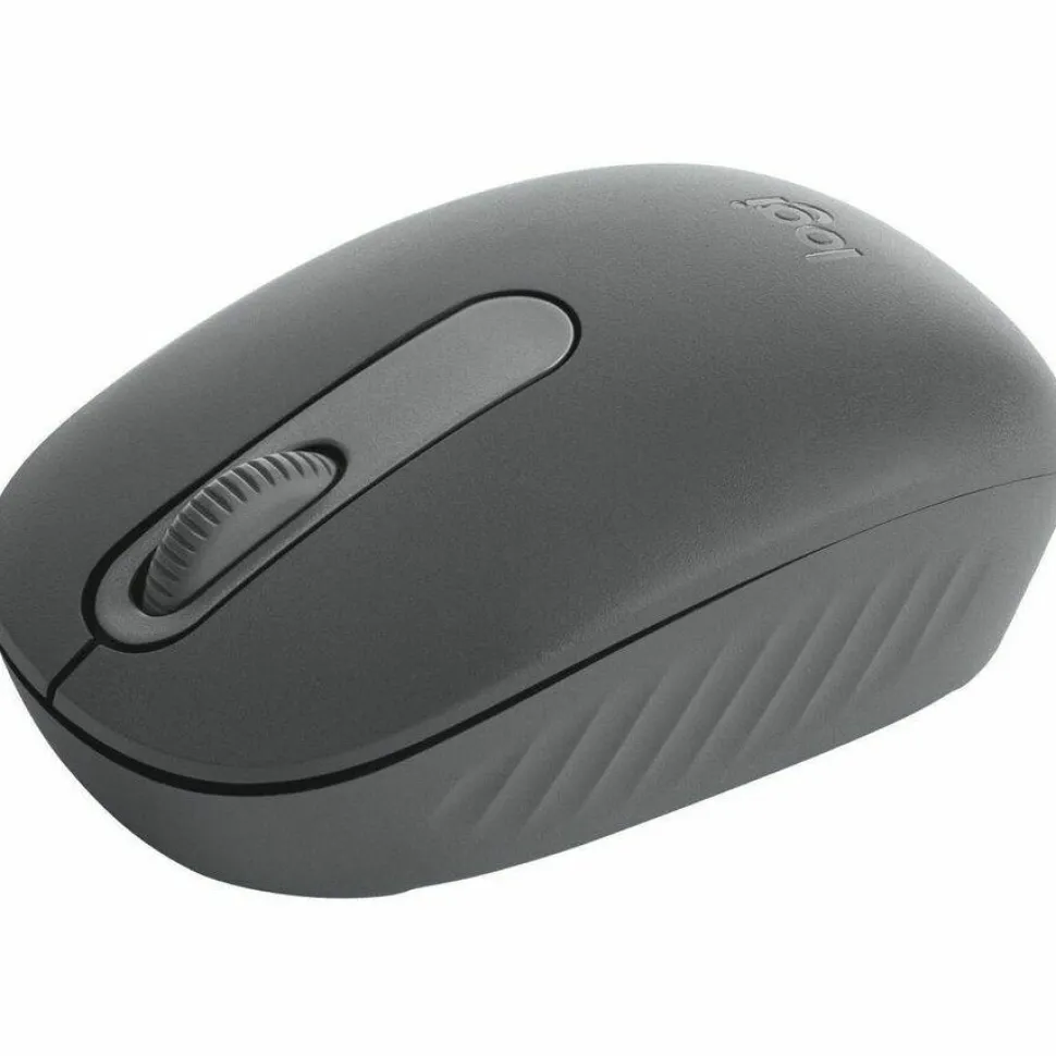 Logitech M196 Wireless Compact Mouse, Bluetooth, 12-Month Battery, Smooth Tracking, Graphite