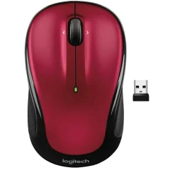 Logitech M325 Wireless Mouse, Red