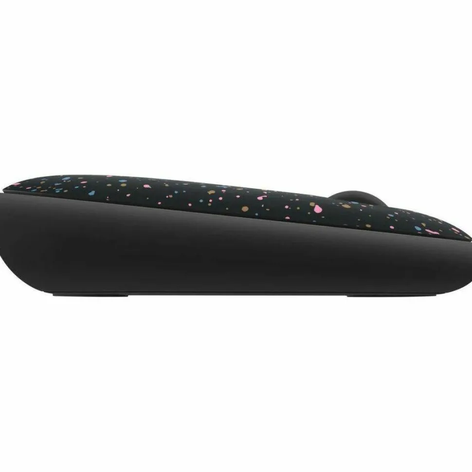 Logitech M340 Wireless Mouse with Limited Edition Prints, USB Receiver and Silent Clicks, Portable Wireless Mouse for Laptop, PC, Windows, Chrome, Surface, Speckles