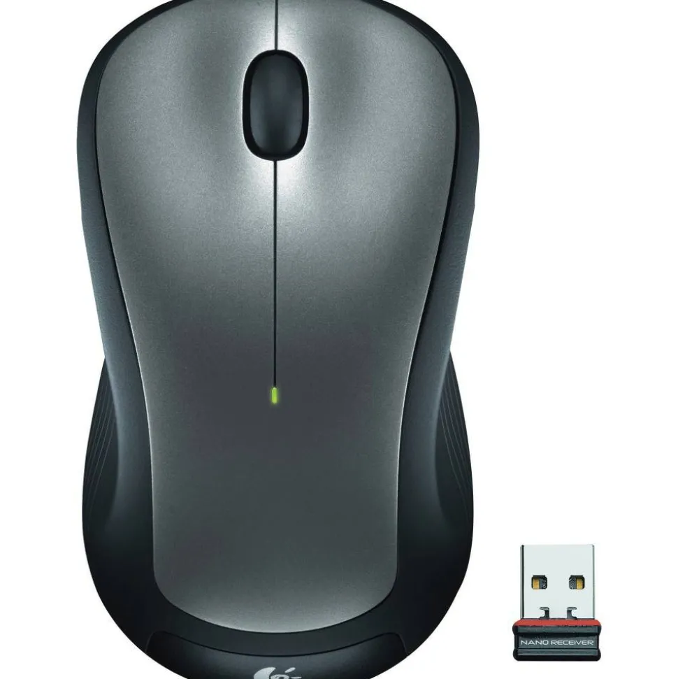 Logitech M310 Wireless Optical Mouse, Silver