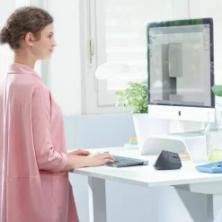 Logitech MX Vertical Advanced Ergonomic Wireless Mouse, Control and Move Content Between 3 Windows and Apple Computers, Graphite - 910-005447