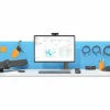 Logitech Rally Bar All-in-One Video Bar (Graphite, TAA Compliant)