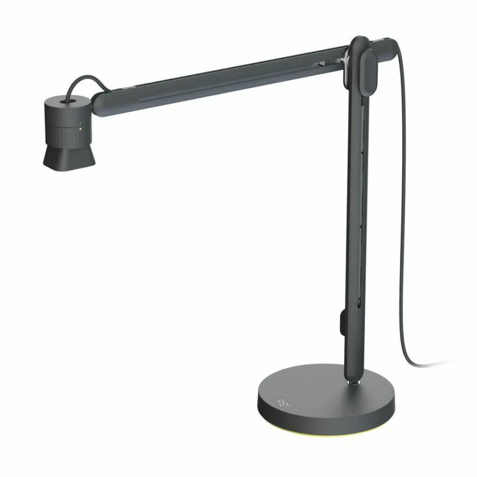 Logitech Reach Camera with Base Mount, Articulating Overhead Camera Arm, 1080p60, USB, Compatible with Windows, macOS, ChromeOS, iPadOS
