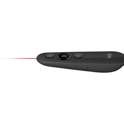 Logitech R500s Laser Presentation Remote, Bluetooth, USB-A Receiver, Presentation Clicker with Laser Pointer (Class 1) for Powerpoint, Keynote, Google Slides