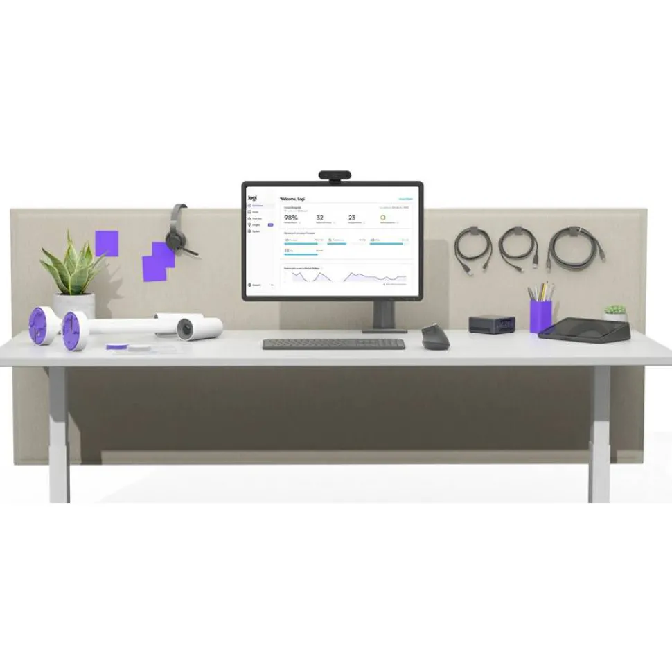 Logitech Scribe Whiteboard Camera for Video Conferencing Rooms