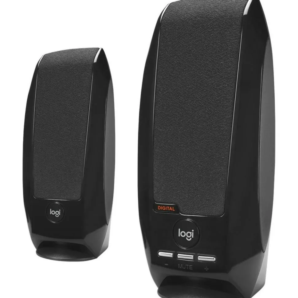 Logitech S-150 Digital USB Speaker System, Black