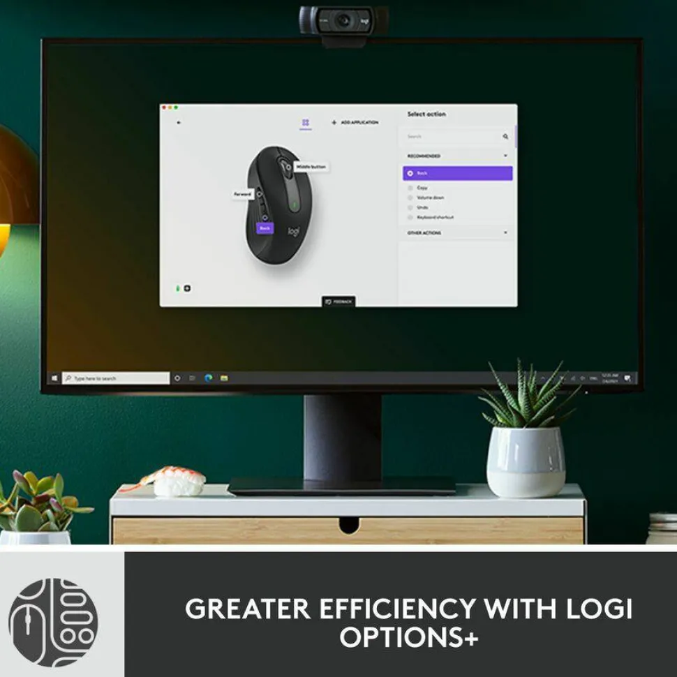 Logitech Signature MK650 Combo for Business, Wireless Mouse and Keyboard, Logi Bolt, Bluetooth, SmartWheel, Globally Certified, Graphite