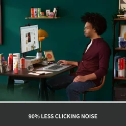 Logitech Signature M550 L Full Size Wireless Mouse - For Large Sized Hands, 2-Year Battery, Silent Clicks, Bluetooth, Graphite