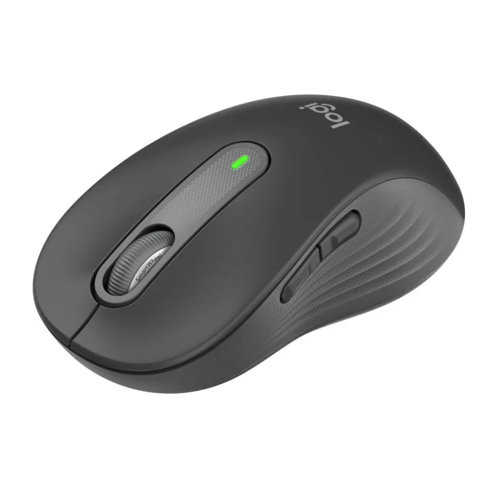 Logitech Signature M650 L Full Size Wireless Mouse, Graphite