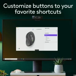 Logitech Signature M650 L Full Size Wireless Mouse, Graphite