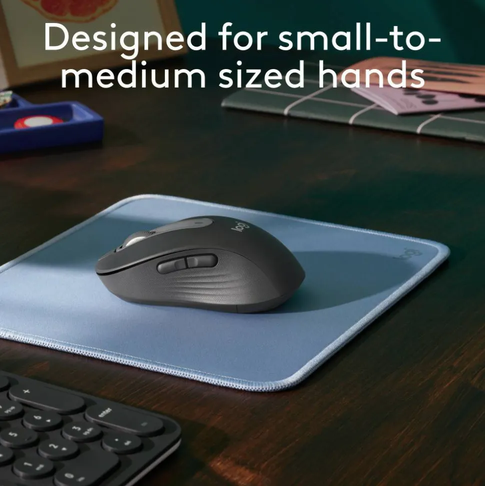 Logitech Signature M650 Wireless Mouse, Graphite