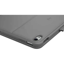 Logitech Slim Folio Keyboard Case for iPad (10th gen & A16) with Integrated Bluetooth Wireless Keyboard, Oxford Gray