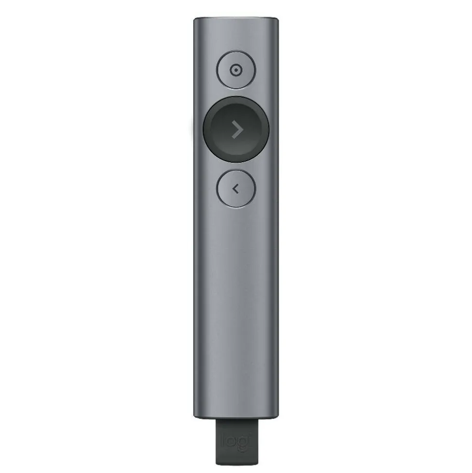 Logitech Spotlight Universal Presentation Remote, Slate, 910-004654