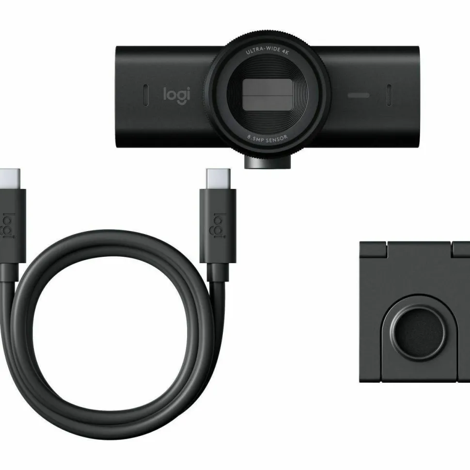 Logitech The Master MX Brio Webcam - 8.5 Megapixel - 60 fps - Black - USB 3.2 (Gen 1) Type C