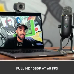Logitech Webcam, 2.1 Megapixel, Graphite