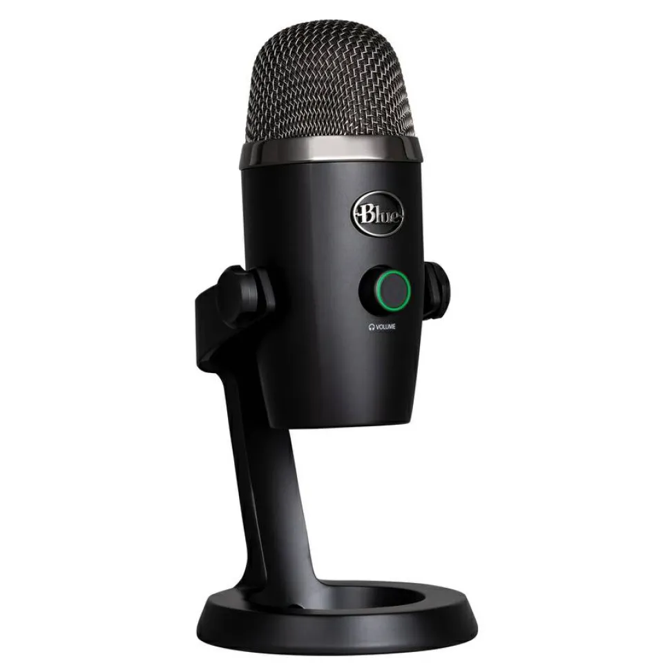 Logitech Yeti Nano Wired Condenser Microphone for Podcasting, Conferencing - Black