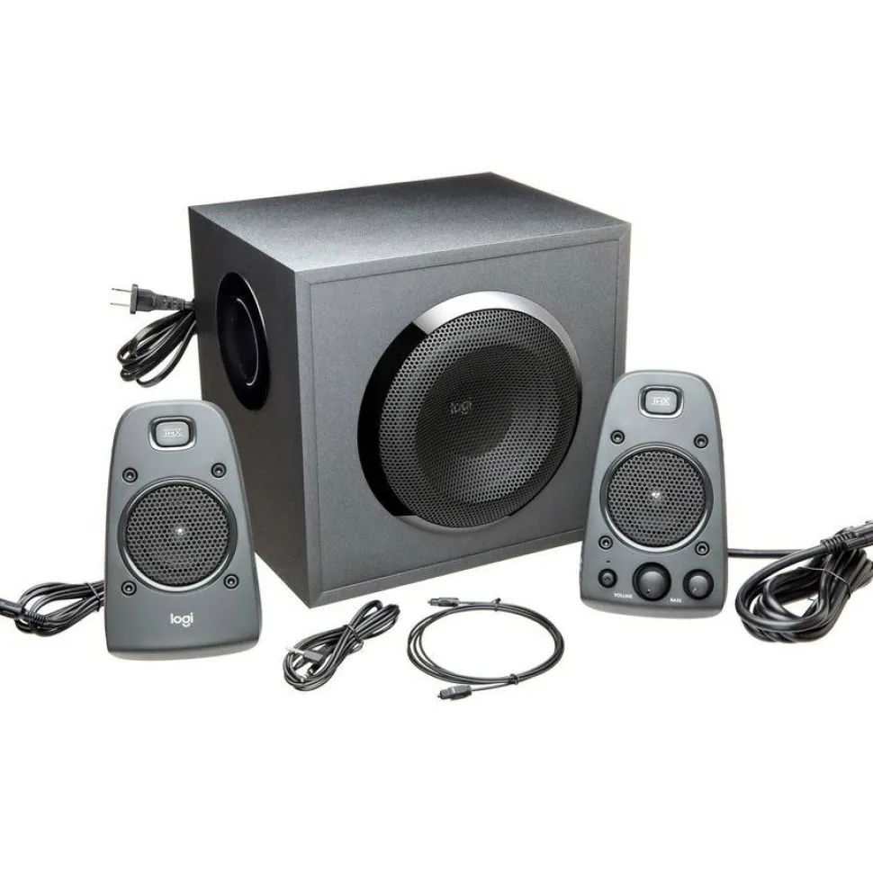Logitech Z625 2.1 Speaker System - 200 W RMS - Black