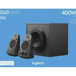 Logitech Z625 2.1 Speaker System - 200 W RMS - Black