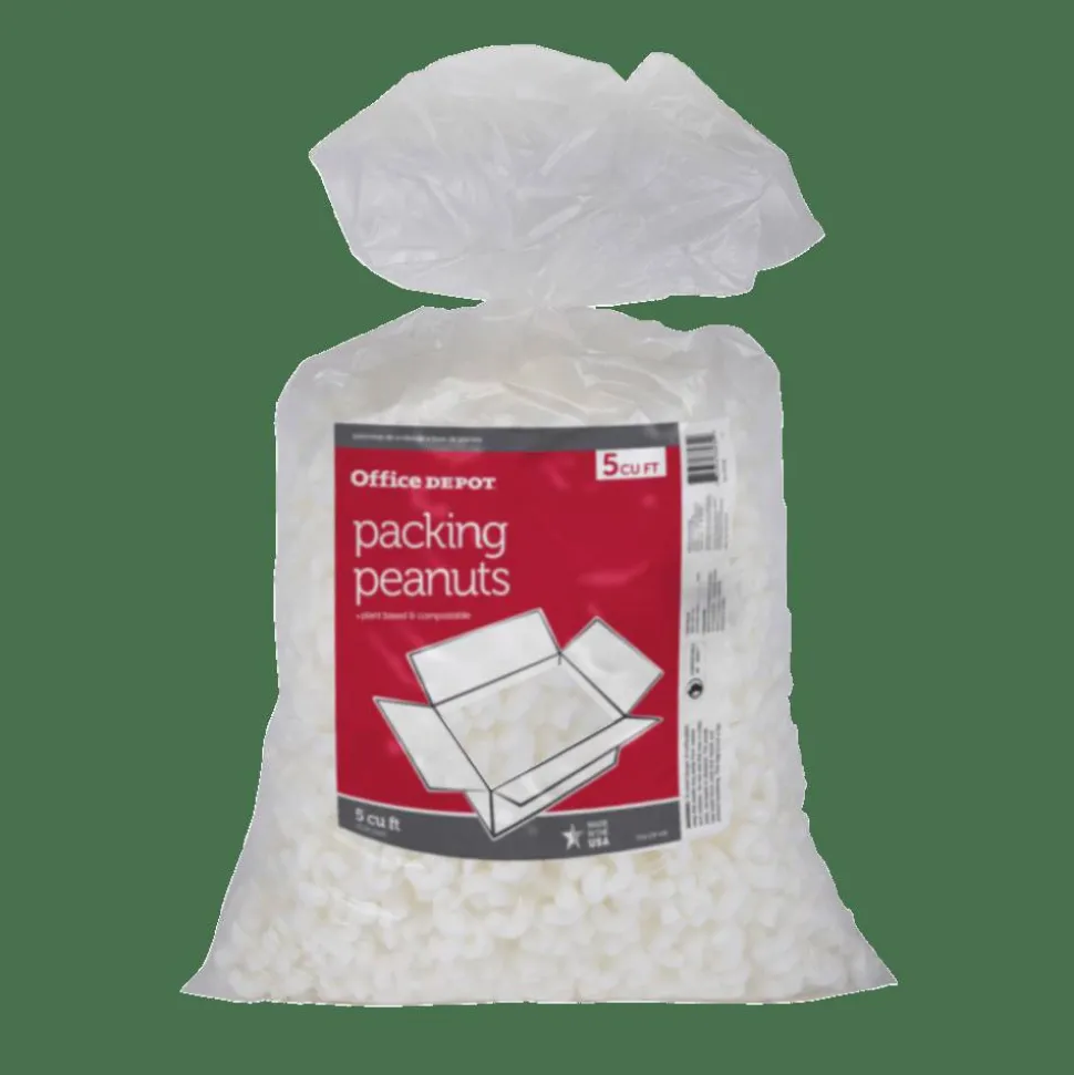 Loose-Fill Packing Peanuts, 5 Cu Ft