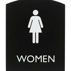 Lorell Arched Women's Restroom Sign