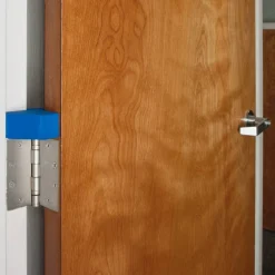 Lorell Door Wedge - Foam - Blue - 1 Each